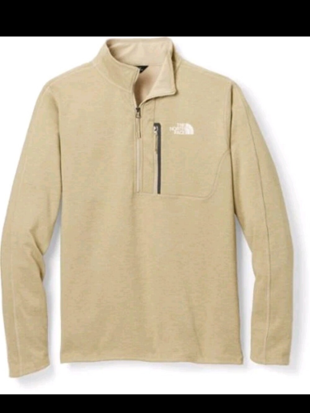 The North Face Canyonland 1/2 Zip Fleece Pullover Sweater Desert Sand